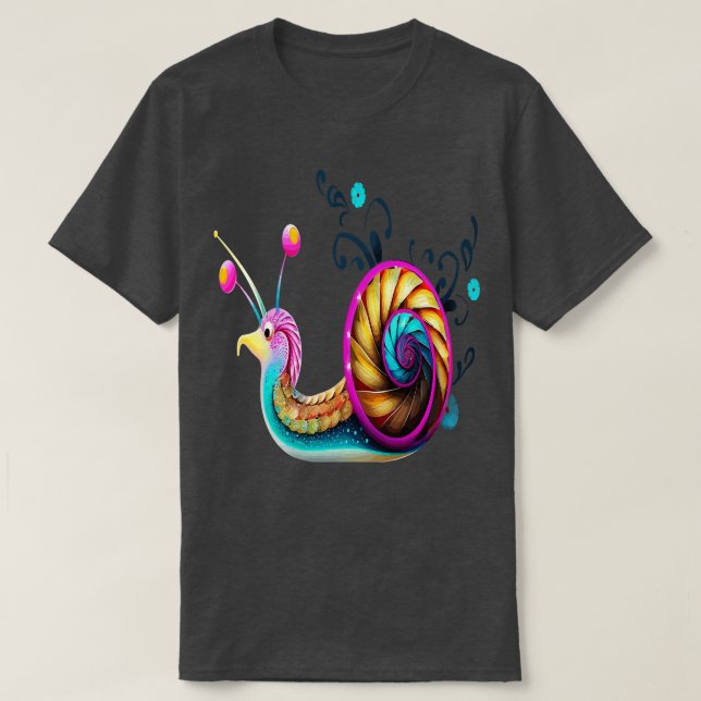 Camiseta Caracol Sonriendo (Diseño del anverso)