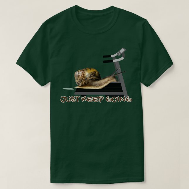 Camiseta caracol sudoroso (Diseño del anverso)