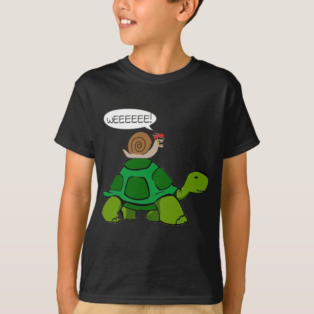 Camiseta Caracol y tortuga - dúo de Turbo (Anverso)