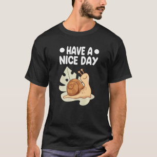 Camiseta Caracoles Amigos Del Jardín Que Tengas Un Buen Día