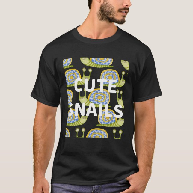 Camiseta Caracoles cortos Nr 1 (Anverso)