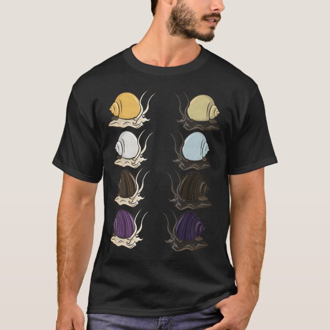 Camiseta Caracoles Misteriosos (Anverso)