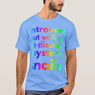 Camiseta Caracoles misteriosos 5