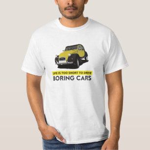 Camiseta Carácter 2CV - 6 opciones de color, aburrido