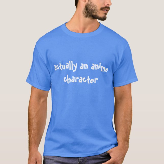 Camiseta carácter anime (Anverso)