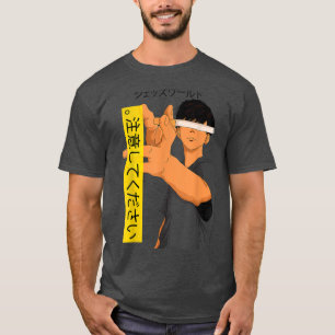 Camiseta Carácter anime cara desconocida Kawaii Anime japon