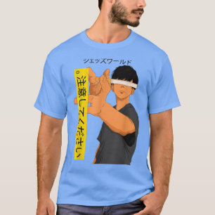 Camiseta Carácter anime cara desconocida Kawaii Anime japon