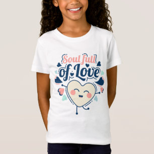 Camiseta Carácter Corazón Alma Amor