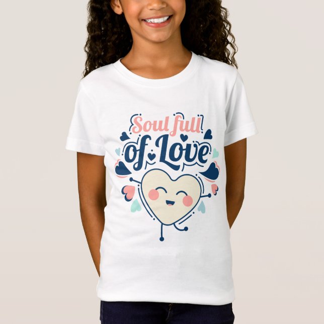 Camiseta Carácter Corazón Alma Amor (Anverso)