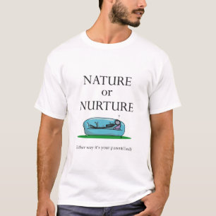 Camiseta Carácter curioso de la psicología o error de crian