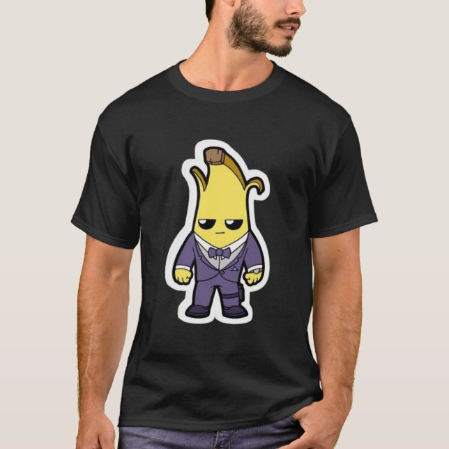 Camiseta Carácter de banana Battle Royale (Anverso)