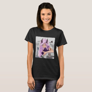 Camiseta Carácter de Chica anime cute demon T-Shirt