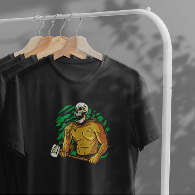 Camiseta Carácter de cráneo de paro reaper (Subido por el creador)