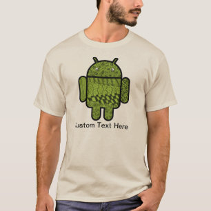 Camiseta Carácter de garabato paisley para Android™