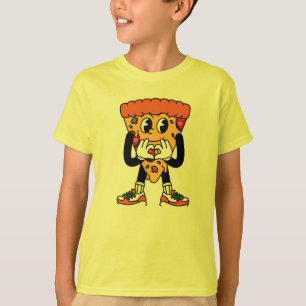 Camiseta : Carácter de Guay Personalizado Pizza Slice