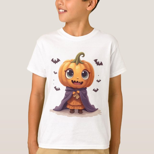 Camiseta Carácter de Halloween Day T-Shirt (edición) (Anverso)