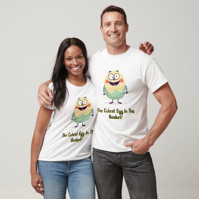 Camiseta Carácter de huevo de Personalizado suave (Unisexo)