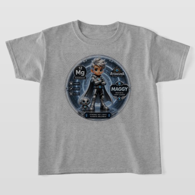 Camiseta Carácter de Magnesio ATOMIVRA (Distribución)