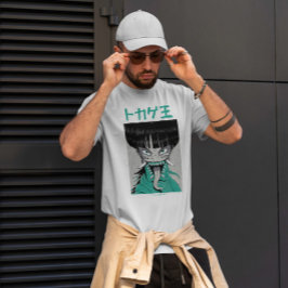 Camiseta Carácter de monstruo japonés anime