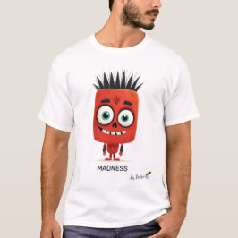 Camiseta Carácter de Punk rojo | MADNESS - Por diseño | Div