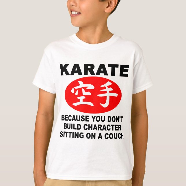 Camiseta Carácter del karate (Anverso)