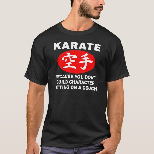 Camiseta Carácter del karate (Anverso)