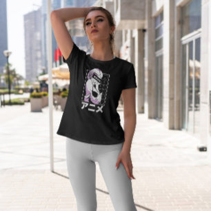 Camiseta Carácter japonés de Anime Chica