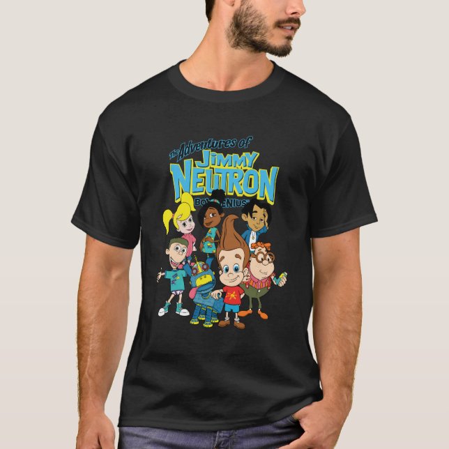 Camiseta Carácter Jimmy Neutron (Anverso)
