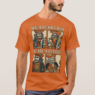 Camiseta Carácter King clásico de jugar d