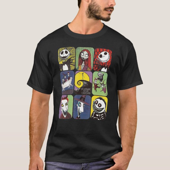 Camiseta Carácter Misterioso de la Pesadilla Kwaii antes de (Anverso)