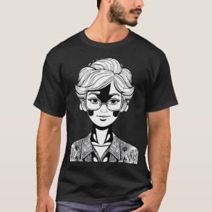 Camiseta Carácter sinónimo de armonía floral