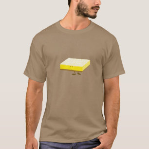 Camiseta Carácter sonriente de la barra del limón