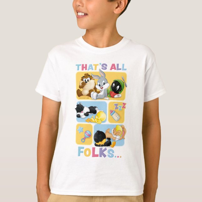 Camiseta Caracteres Baby LOONEY TUNES™ | Todos son personas (Anverso)