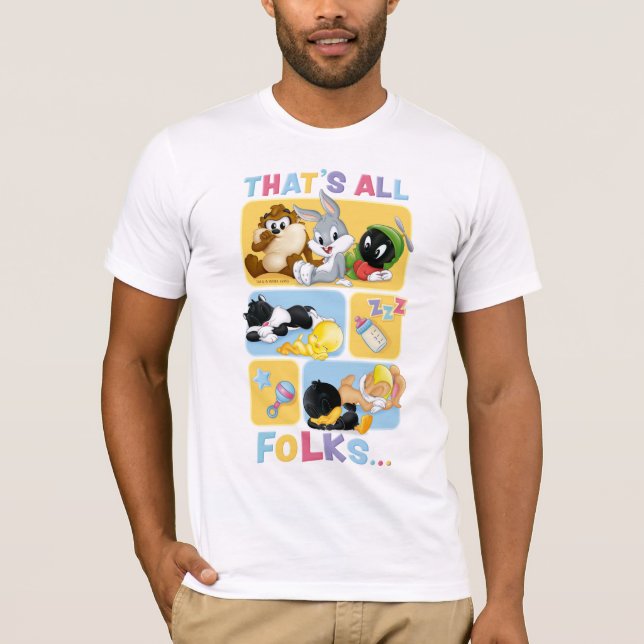 Camiseta Caracteres Baby LOONEY TUNES™ | Todos son personas (Anverso)