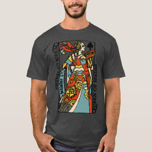 Camiseta Caracteres clásicos de jugar d de spades