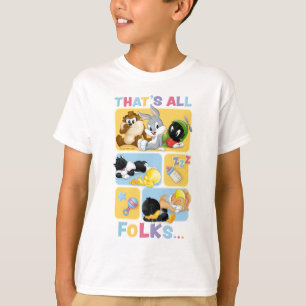 Camiseta Caracteres de Baby Looney Tunes Todos son person