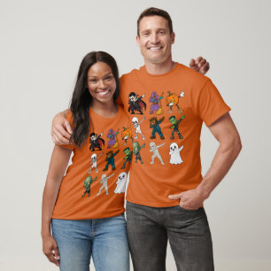Camiseta Caracteres divertidos de Halloween Dabbing