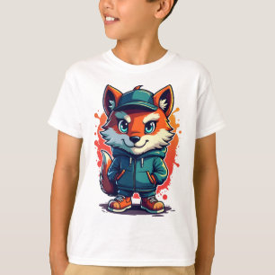 Camiseta caracteres icónicos