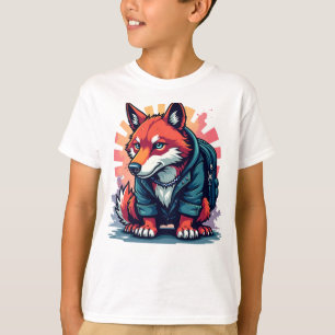 Camiseta caracteres icónicos