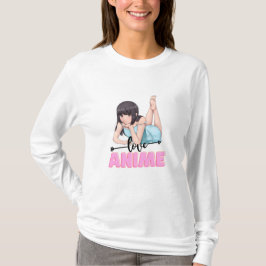 Camiseta "Caracteres únicos de anime - Perfecto para fans