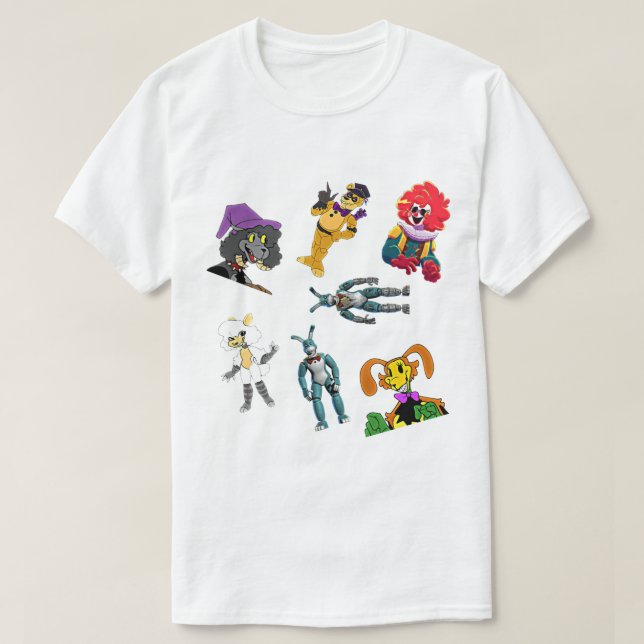 Camiseta Caracteres Walten Files (Diseño del anverso)