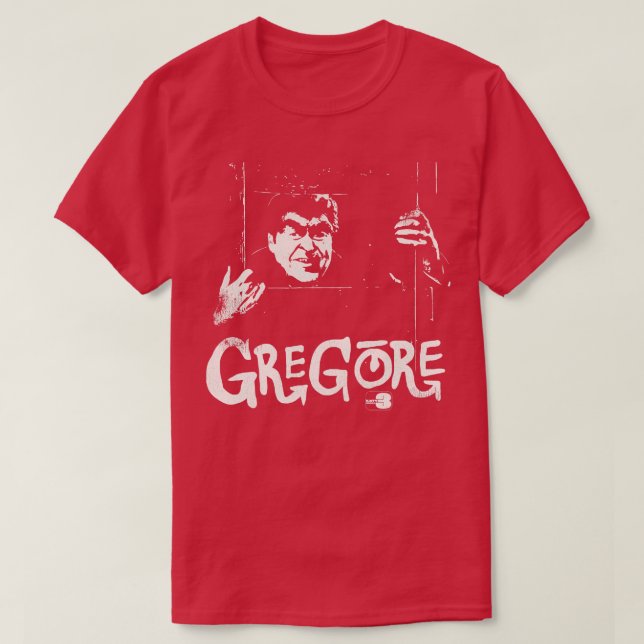 Camiseta Característica creativa con GREGORE (Diseño del anverso)