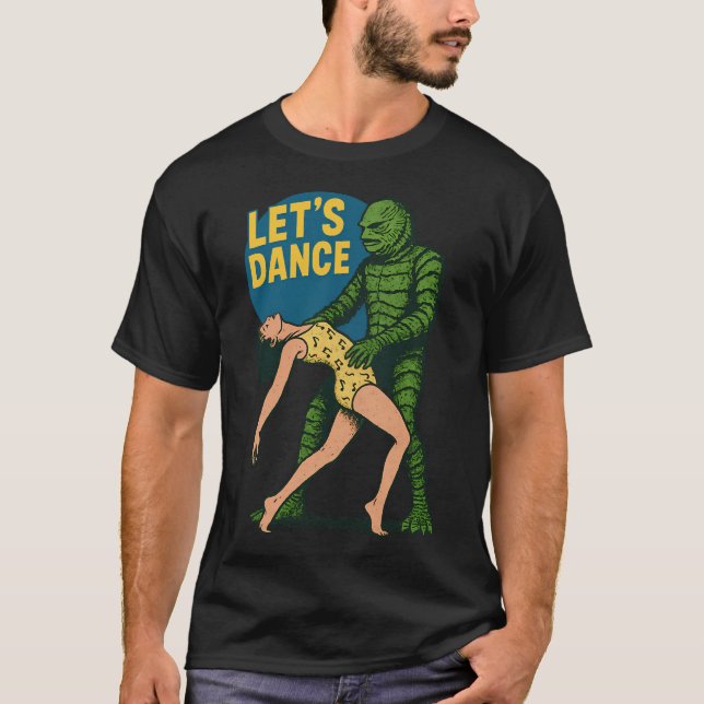 Camiseta Característica de criatura de Let's Dance: monstru (Anverso)