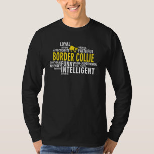 Camiseta Características de la raza de perro Border Collie