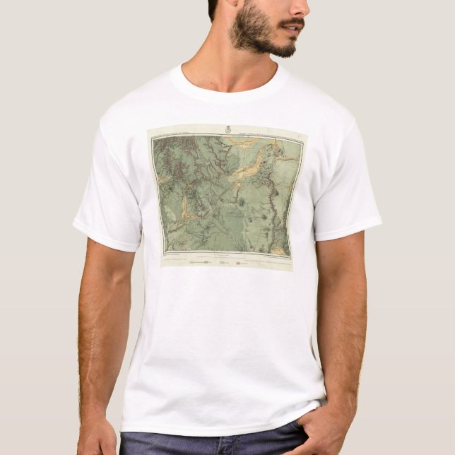 Camiseta Características económicas de Colorado (Anverso)