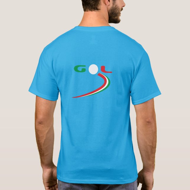 Camiseta Característico tricolor Playful Italiano Gol Path (Reverso)