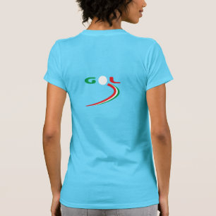 Camiseta Característico tricolor Playful Italiano Gol Path