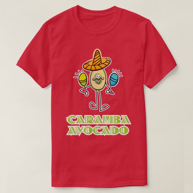 Camiseta Caramba Aguacate Funny Aguacate Gift Vegan Gift (Diseño del anverso)