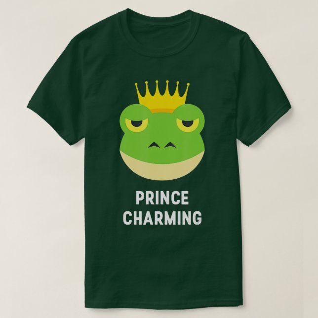 Camiseta Caramelo de cuento de hadas de la corona de rana e (Diseño del anverso)