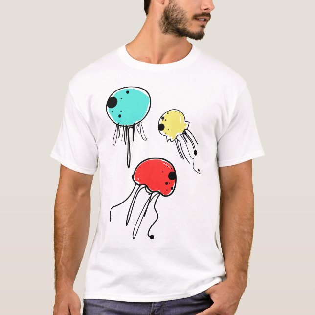 Camiseta Caramelo de las medusas (Anverso)